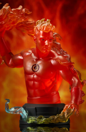 Marvel Legends: The Human Torch 1:2 Scale Bust - immagine 4