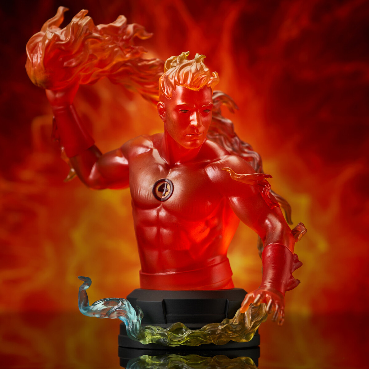 Marvel Human Torch Bust 3