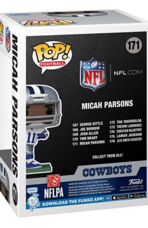 NFL POP! Sports Vinyl Figure Dallas Cowboys - Micah Parsons - immagine 3