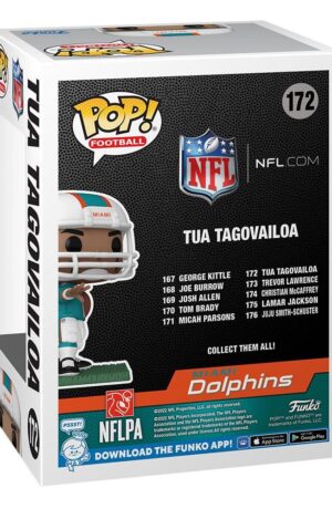 NFL POP! Sports Vinyl Figure Miami Dolphins - Tua Tagovailoa - immagine 3