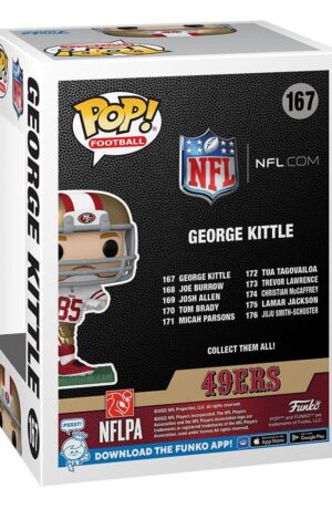 NFL POP! Sports Vinyl Figure San Francisco 49ers - George Kittle - immagine 3