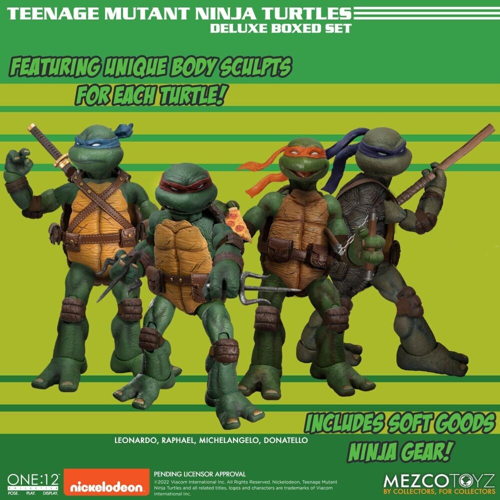 ONE12 COLLECTIVE TMNT DELUXE BOX SET 6