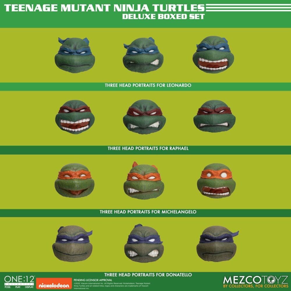 ONE12 COLLECTIVE TMNT DELUXE BOX SET 7