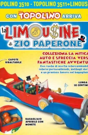 Topolino 3510 - 3511 con limousine di Zio Paperone