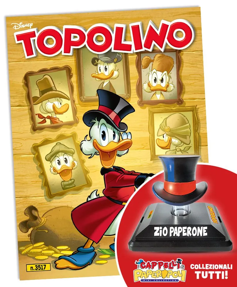 Negozio » Topolino 3517 con tuba di Zio Paperone