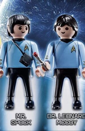 Kirk, Spok, Uhura, McCoy equipaggio Enterprise - Playmobil Star Trek 71155 - immagine 2