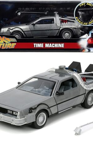 Back To The Future: Delorean Time Machine In Scala 1:24 Con Luci – Ritorno al futuro
