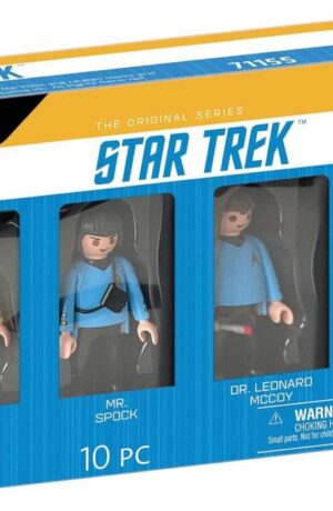 Kirk, Spok, Uhura, McCoy equipaggio Enterprise - Playmobil Star Trek 71155
