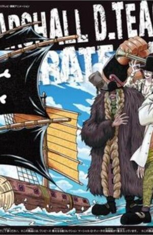 Grand Ship Collection Marshall D. Teach’s Pirate Ship Model Kit (One Piece)