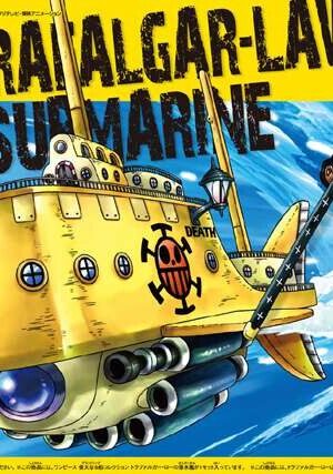 Grand Ship Collection Trafalgar-Law Submarine Model Kit (One Piece)