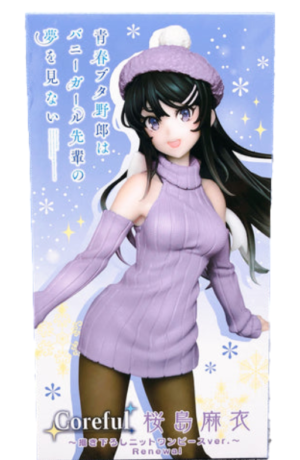 Rascal Does Not Dream of Bunny Girl Senpai Statue Mai Sakurajima Knit One-piece Version