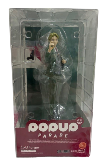 Spy x Family Pop Up Parade PVC Statue Loid Forger box