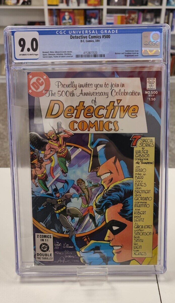 detective comics 500 cgc 9 0