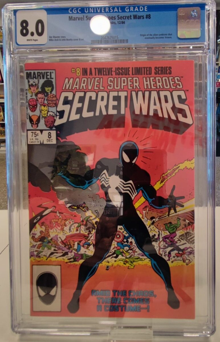 Marvel Super Heroes Secret Wars #8 CGC 8 White Pages
