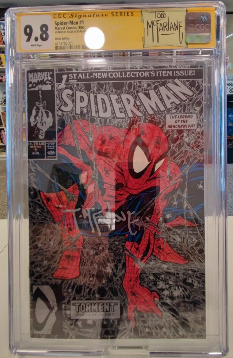 Spider-Man #1 CGC 9-8 White Pages