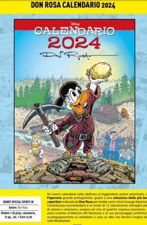 Don Rosa Calendario 2024 - immagine 1