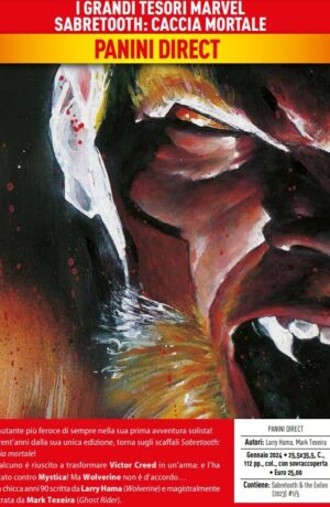 I Grandi Tesori Marvel Sabretooth: Caccia Mortale - immagine 1
