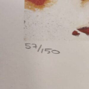 Litografia Spawn tra le fiamme (Firmata e Numerata) by Simone Bianchi - immagine 2