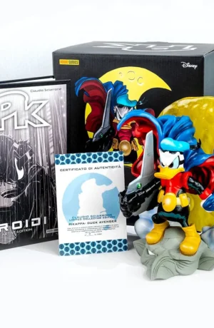 Statua PK Limited Edition - Statua a Colori + Volume PK Droidi