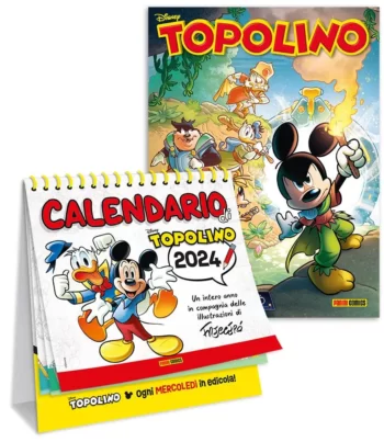 Topolino 3549 Promo Gadget Calendario 2024 di Andrea Freccero