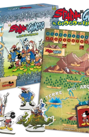 Bundle Topolino 3545 3546 3547 Promo Gadget – Il Gioco da tavolo de La Spada Di Ghiaccio
