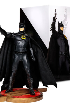 DC Multiverse The Flash Movie: Batman (Michael Keaton) DC Direct 12" Resin Statue - immagine 9