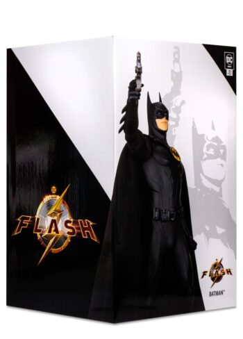 DC Multiverse The Flash Movie Batman Michael Keaton DC Direct 30 cm Resin Statue box 1