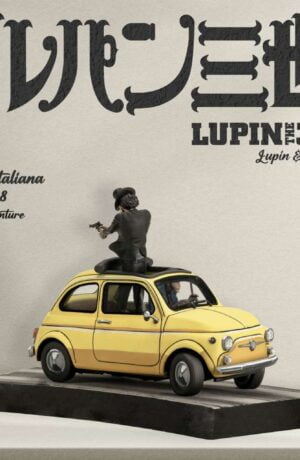 Lupin 3rd L'avventura Italiana 1/18 Statue – Lupin & Jigen - immagine 3