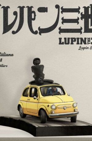 Lupin 3rd L'avventura Italiana 1/18 Statue – Lupin & Jigen - immagine 4