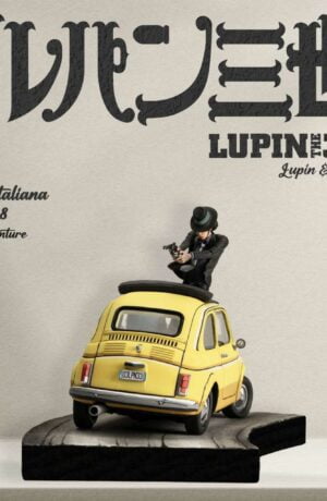 Lupin 3rd L'avventura Italiana 1/18 Statue – Lupin & Jigen - immagine 5