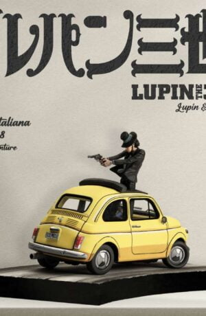 Lupin 3rd L'avventura Italiana 1/18 Statue – Lupin & Jigen