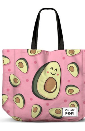 Borsa orizzontale Oh My Pop! Tote Bag horizontal Avocado