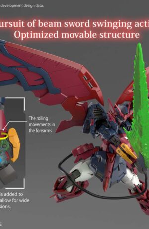 Bandai Real Grade Gundam Epyon 1/144 Mobile Suit Gundam Wing OZ-13MS - immagine 6