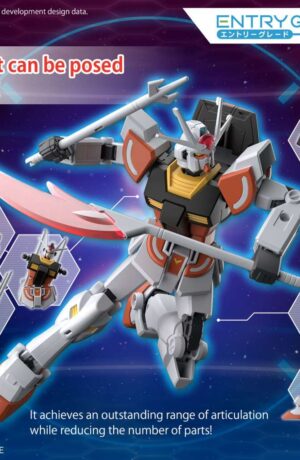Bandai Gundam Entry Grade Gundam Lah 1/144 - immagine 5