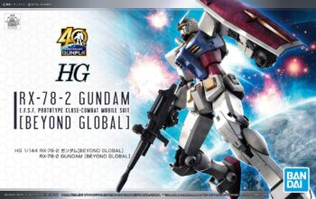 Bandai Gundam High Grade 1-144 RX-78-2 GUNDAM BEYOND GLOBAL 40th Anniversary