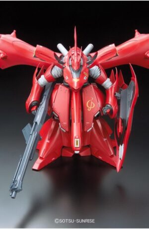 Bandai Gundam Master Grade 1/100 Neo Zeon Char Aznable's Use Mobile Suit Nightingale Msn-04 - immagine 3