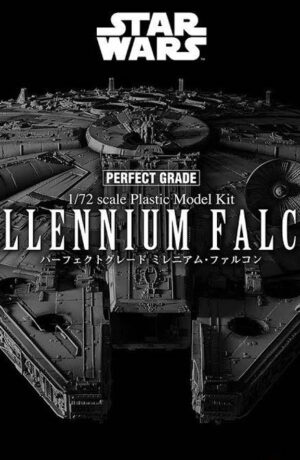 Star Wars Episode IV Perfect Grade Plastic Model Kit 1/72 Millennium Falcon 48 cm