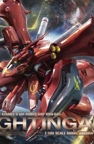 Bandai Gundam Master Grade 1/100 Neo Zeon Char Aznable's Use Mobile Suit Nightingale Msn-04 - immagine 1