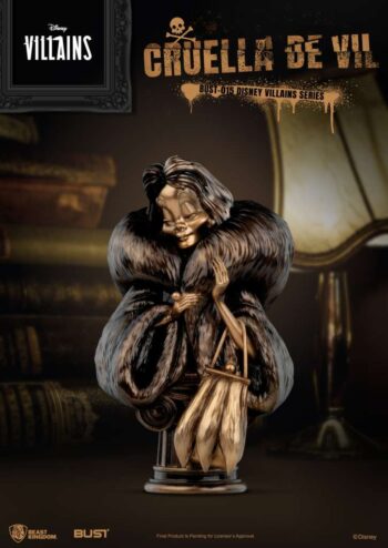 Disney Villains Cruella De Vil Bust 1
