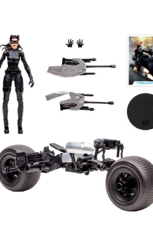 DC Multiverse: Batpod with Catwoman (The Dark Knight Rises) - immagine 12