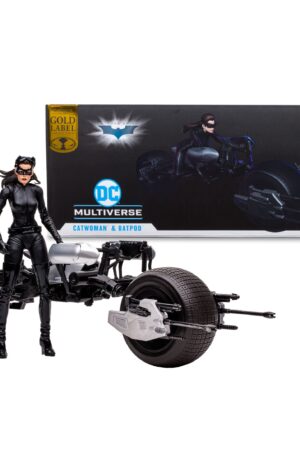 DC Multiverse: Batpod with Catwoman (The Dark Knight Rises) - immagine 13