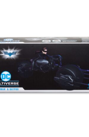 DC Multiverse: Batpod with Catwoman (The Dark Knight Rises)