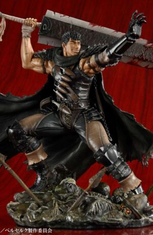 Berserk Guts Black Swordsman 1/7 Statue - immagine 2