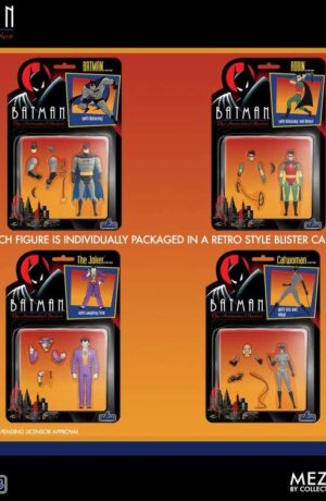 5 Points Batman The Animated Serie Action Figure Set 2