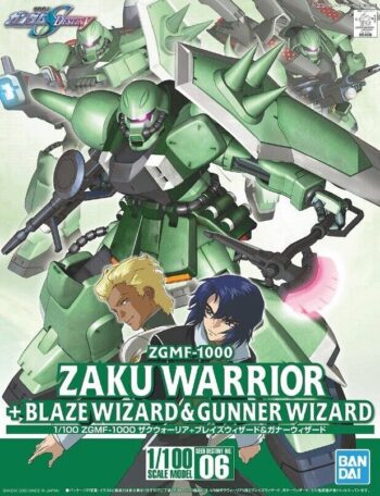 Gundam Seed Zaku Warrior Blaze Wizard & Gunner 1-100 box