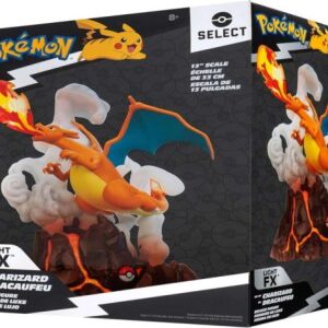 Pokemon Charizard Delxue Statue Collector With Led - immagine 3