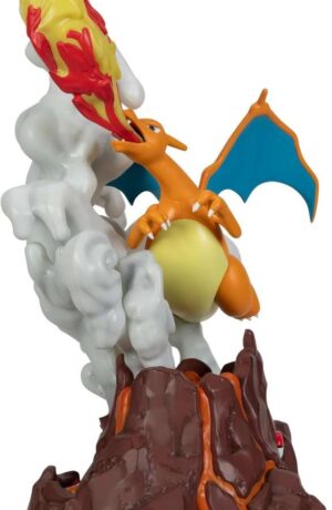 Pokemon Charizard Delxue Statue Collector With Led - immagine 4