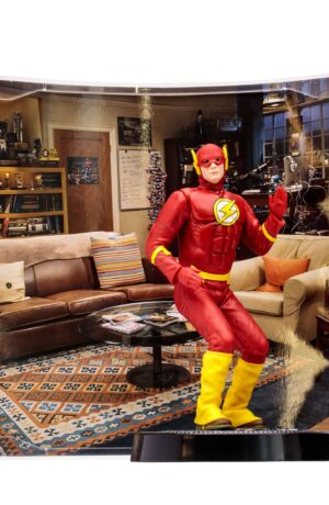 The Big Bang Theory Movie Maniacs Action Figure Sheldon Cooper as The Flash - immagine 8
