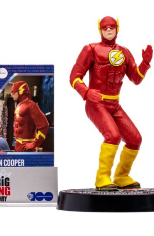 The Big Bang Theory Movie Maniacs Action Figure Sheldon Cooper as The Flash - immagine 6
