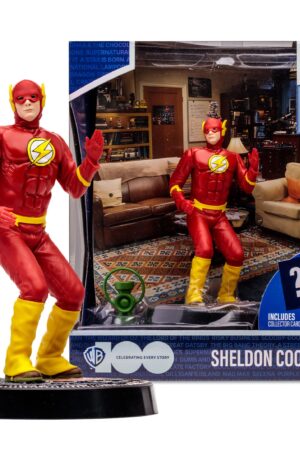 The Big Bang Theory Movie Maniacs Action Figure Sheldon Cooper as The Flash - immagine 9